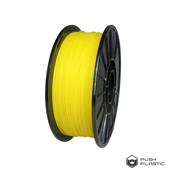 Push Plastic ABS Yellow