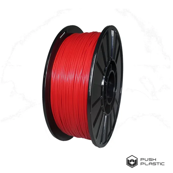 Push Plastic ABS Red