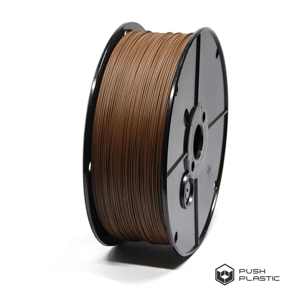 Push Plastic ABS Brown