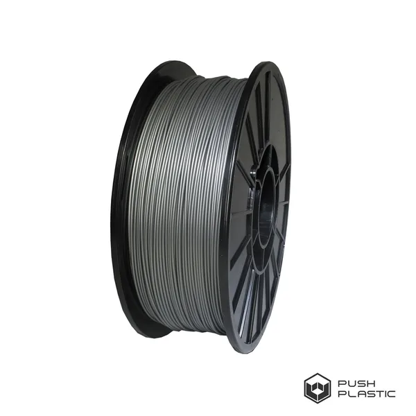 Push Plastic PLA Silver