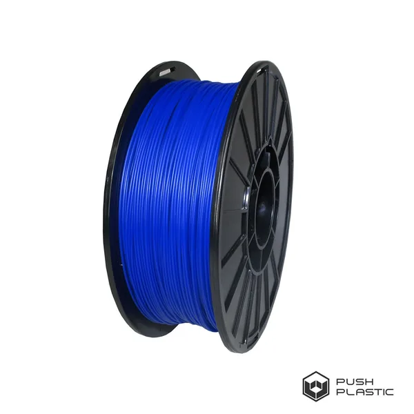 Push Plastic PLA Blue