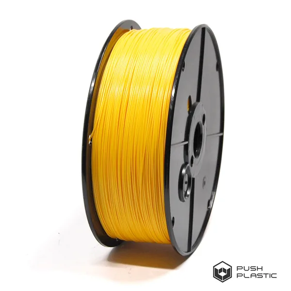 Push Plastic PCTG Yellow