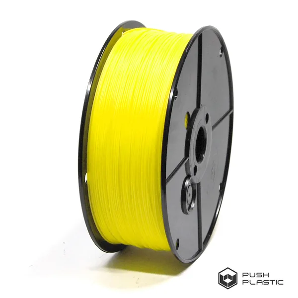 Push Plastic PETG Yellow