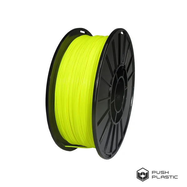 Push Plastic PLA Yellow