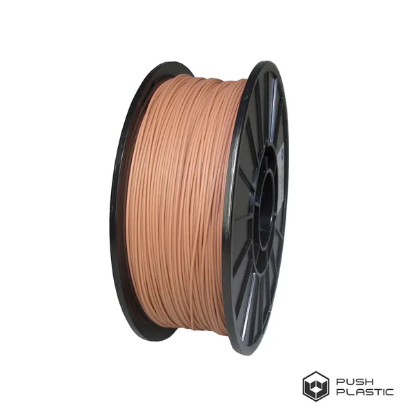 Push Plastic PLA Brown