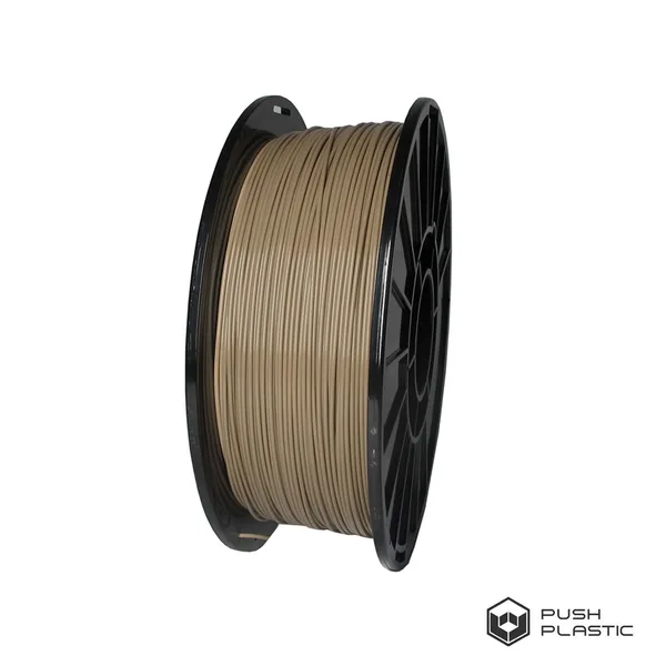 Push Plastic PLA Brown