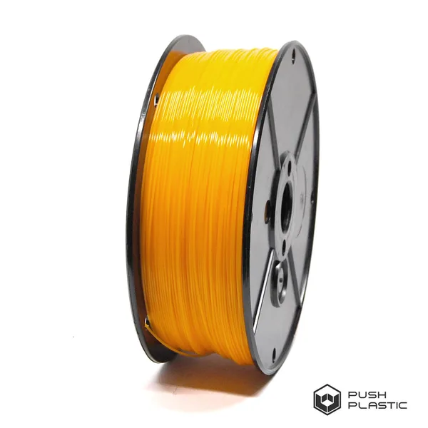 Push Plastic PLA Orange