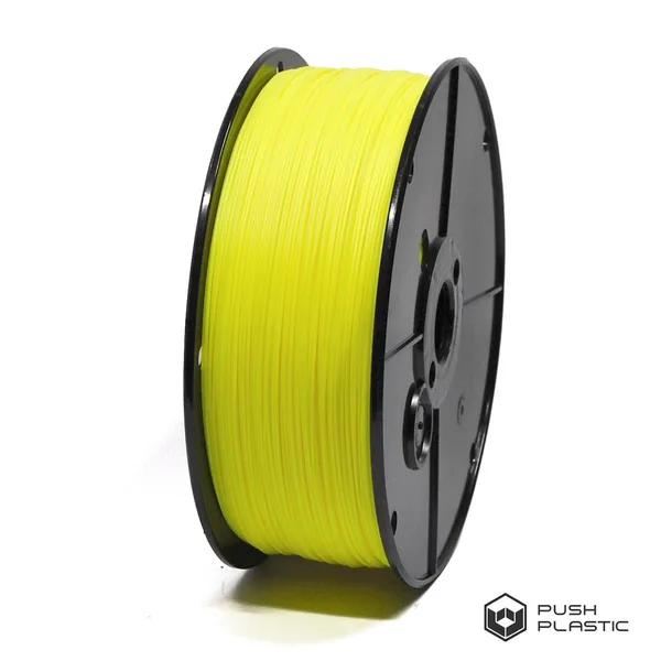 Push Plastic PLA Yellow
