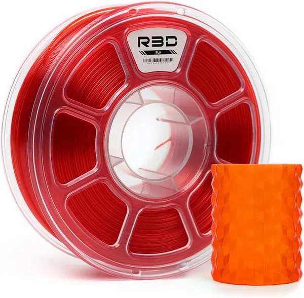 R3D PLA High Speed Transparent Red
