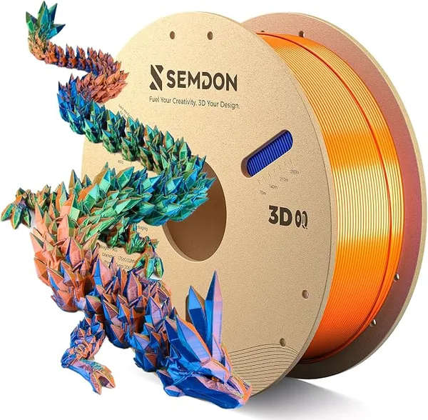 Semdon PLA Silk Blue/Green/Silver