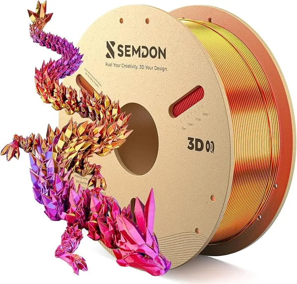 Semdon PLA Silk Red/Yellow/Purple