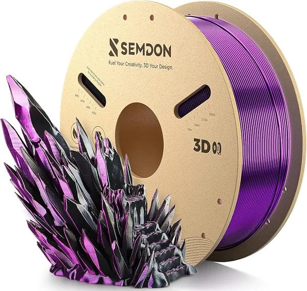 Semdon PLA Silk Black-Purple
