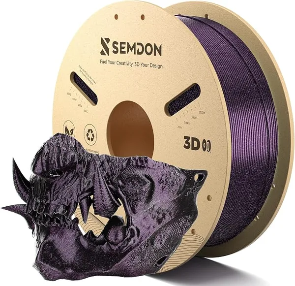 Semdon PLA Silk Purple Black