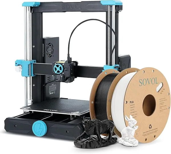 Sovol Sovol PLA 3D Printer Filament 2kg Black+White & Sovol SV06 Plus ACE 3D Printer