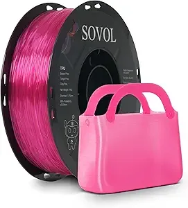 Sovol TPU Clear Rose Red