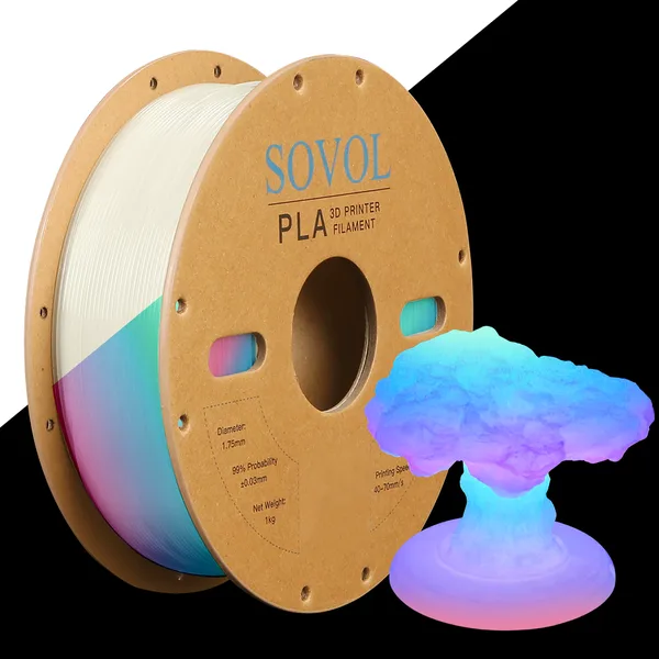 Sovol Sovol Glow in dark PLA Filament 10 KG