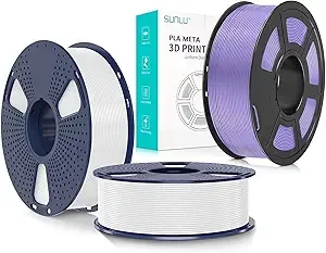 SUNLU PLA+ White, Purple