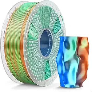 SUNLU PLA Silk Orange Blue Green