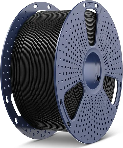 SUNLU SUNLU PETG Filament 3KG, Large Spool High Strength PETG 3D Printer Filament, Dimensional Accuracy +/-, 3KG Spool(6.6lbs), Black