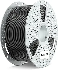 SUNLU SUNLU Easy PA Nylon Filament - Warp-Free & Easy Printing with Nylon 6+66, Strong, Durable Engineering Filament on a PC Spool, 2.7kg Spool(5.95 lbs), Black