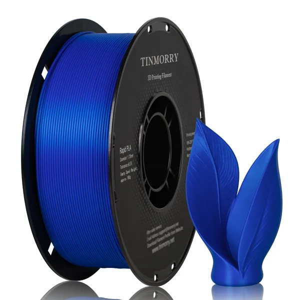 TinMorry Rapid PLA  3D Printer Filament, 1 KG,  Royal Blue