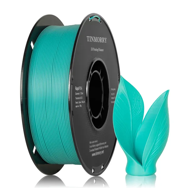 TinMorry Rapid PLA  3D Printer Filament, 1 KG,  Cyan