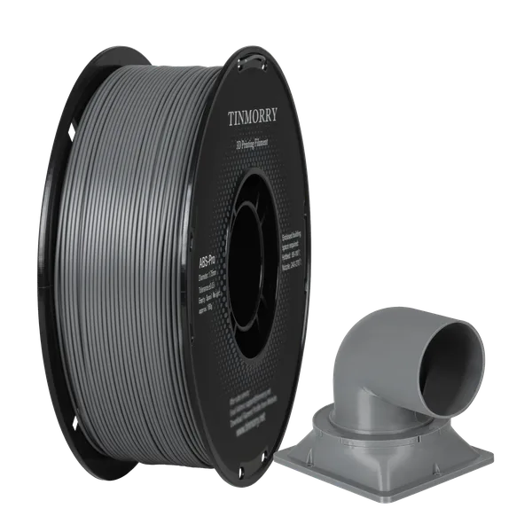 TinMorry ABS-Pro 3D Printer Filament, 1 KG, Cold Grey