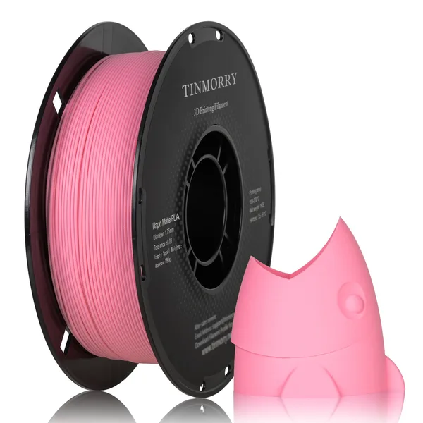 TinMorry Matte PLA 3D Printer Filament, 1 KG, Matte Pink