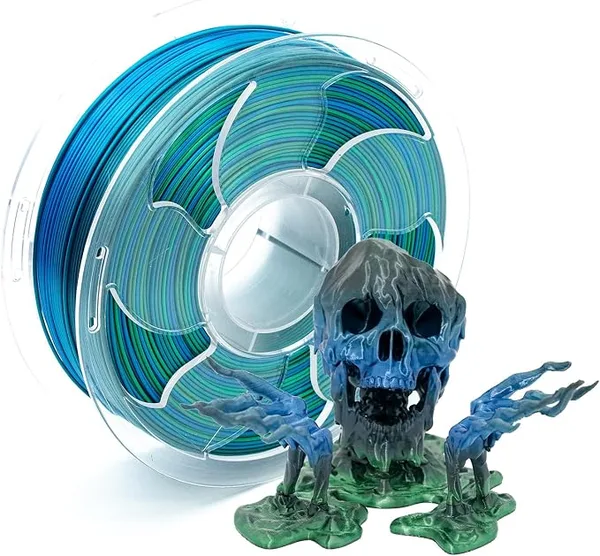 Toksen 3D PLA Silk Blue