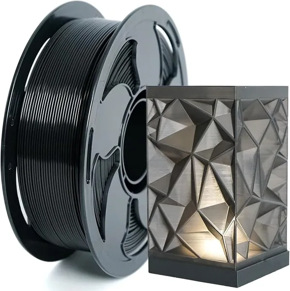 Toksen 3D PLA High Speed Transparent Black