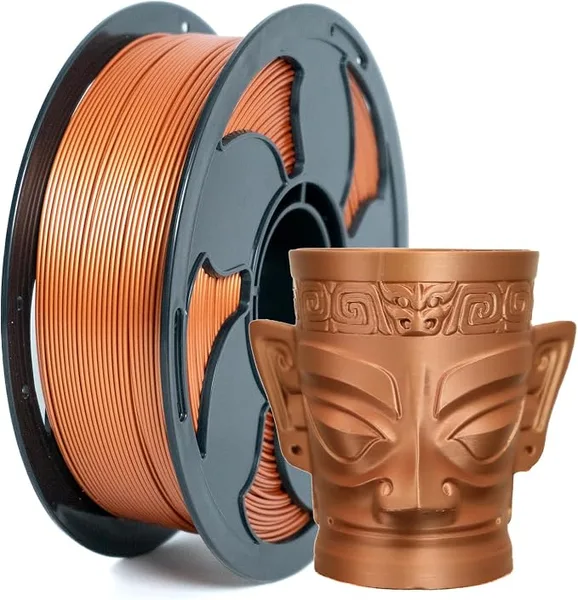 Toksen 3D PLA Metal Coppery Orange