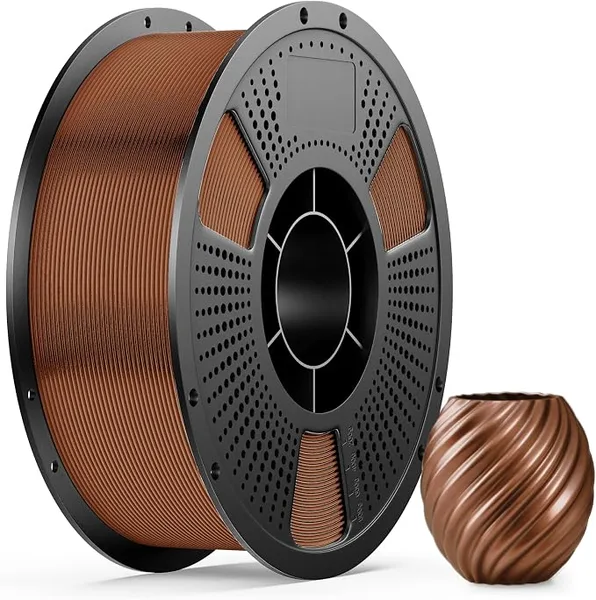 uJoyBio PLA PRO 3D Printer Metal Filament, Powerful Metallic PLA+ Filament/s High Speed, 1kg Copper