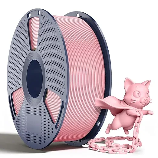 Yoopai SUNLU PLA+2.0 Filament, Upgraded Tougher & Stronger PLA Plus for 3D Printers, Smooth & Neatly Wound, ± Accuracy, 1KG Spool (2.2lbs),Sakura Pink