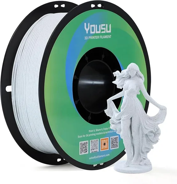 Yousu PLA Matte Marble White