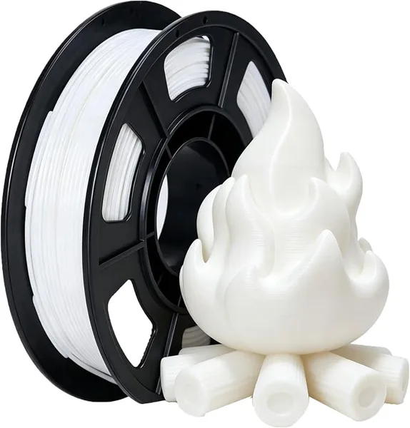 Yousu PLA+ 3D Printer Filament White 250g (0.55lbs), Tougher and Stronger, Nealty Wound PLA Plus Filament, Dimensional Accuracy +/-, Fit for Most FDM 3D Printers
