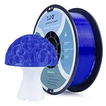 ZIRO PLA Translucent Blue