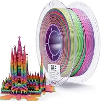 ZIRO PLA Matte Rainbow Blaze