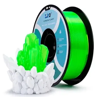 ZIRO PLA Translucent Fluo Green