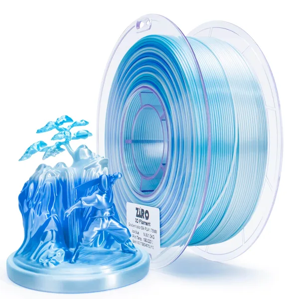 ZIRO PLA Silk Cyan