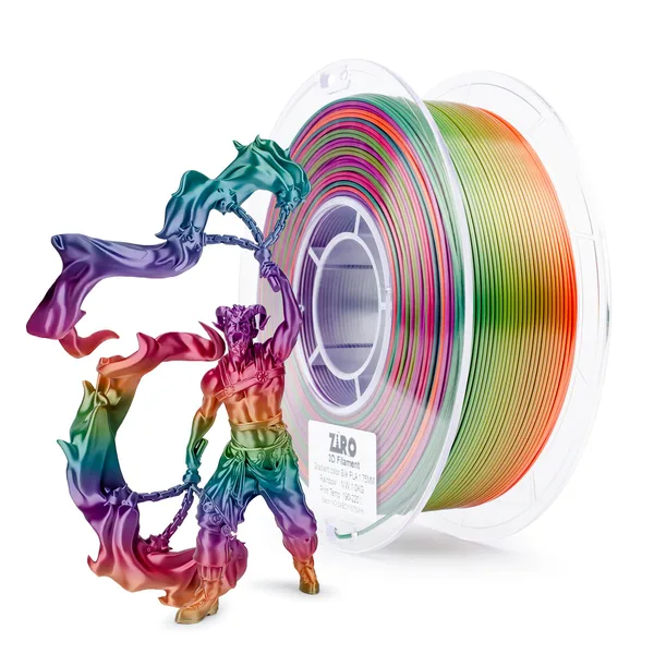 ZIRO PLA Silk Rainbow